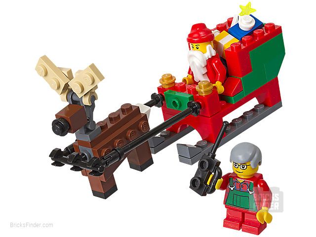 LEGO 40059 Santa's Sleigh (Polybag) Image 1