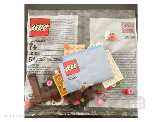 LEGO 40105 Gingerbread House (Polybag) Box