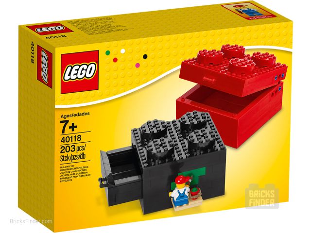 LEGO 40118 Buildable Brick Box 2x2 Box