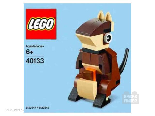 LEGO 40133 Kangaroo (Polybag) Box