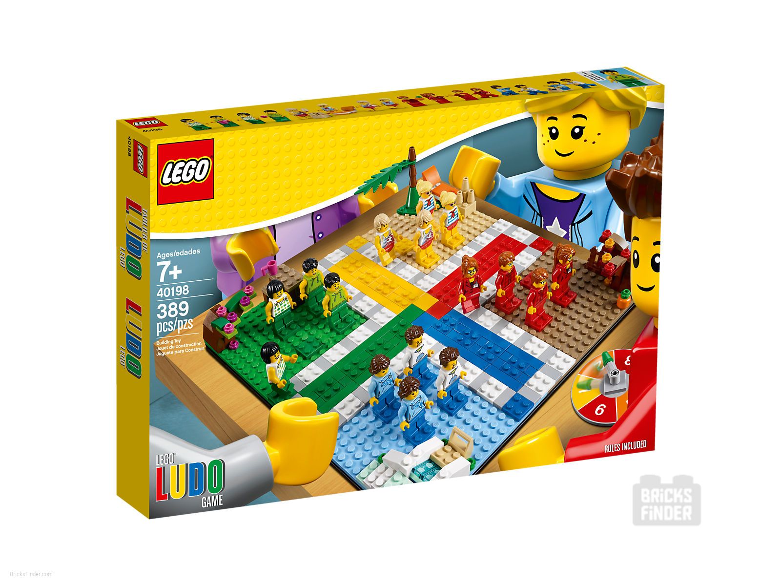 LEGO 40198 Настольная игра «Лудо» (Other) | BricksFinder.com - Поиск лучших  цен на конструкторы LEGO® в Беларуси