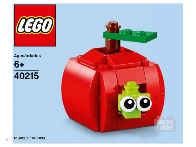 LEGO 40215 Apple (Polybag) Box