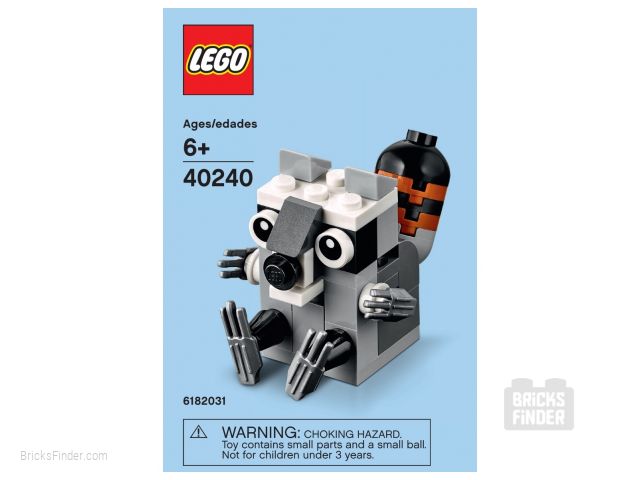 LEGO 40240 Raccoon (Polybag) Box