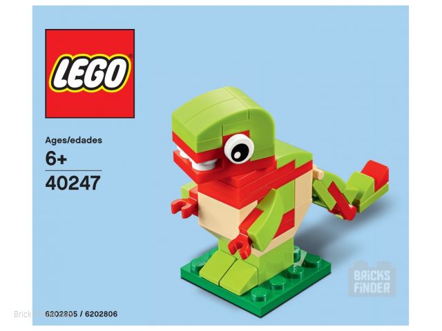 LEGO 40247 Monthly Mini Dinosaur (Polybag) Box