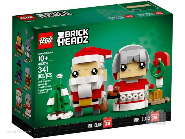 LEGO 40274 Mr. & Mrs. Claus Box