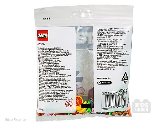 LEGO 40309 Food Accessories Image 2