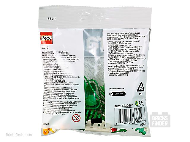 LEGO 40310 Botanical Accessories Image 2