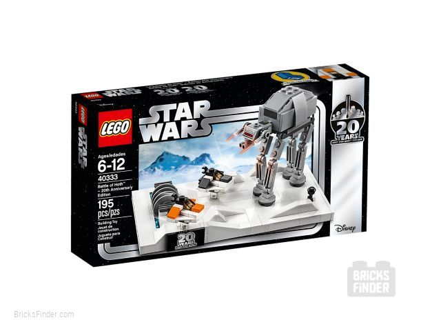 LEGO 40333 Battle of Hoth - 20th Anniversary Edition Box