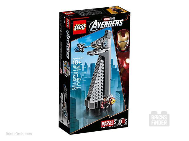 LEGO 40334 Avengers Tower Box