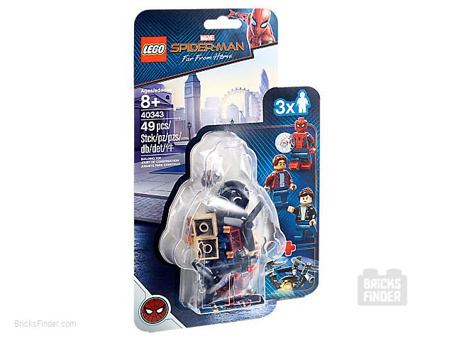 LEGO 40343 Spider-Man and the Museum Break-In Box