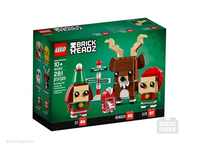 LEGO 40353 Reindeer, Elf and Elfie Box