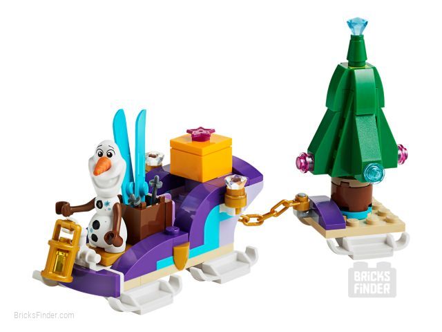 LEGO 40361 Olaf's Traveling Sleigh Image 1