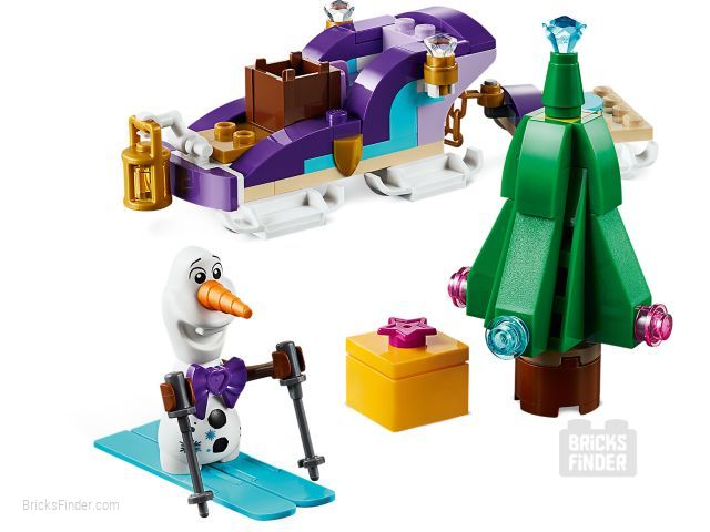 LEGO 40361 Olaf's Traveling Sleigh Image 2