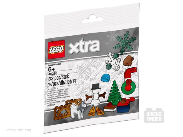LEGO 40368 Xmas Accessories Box