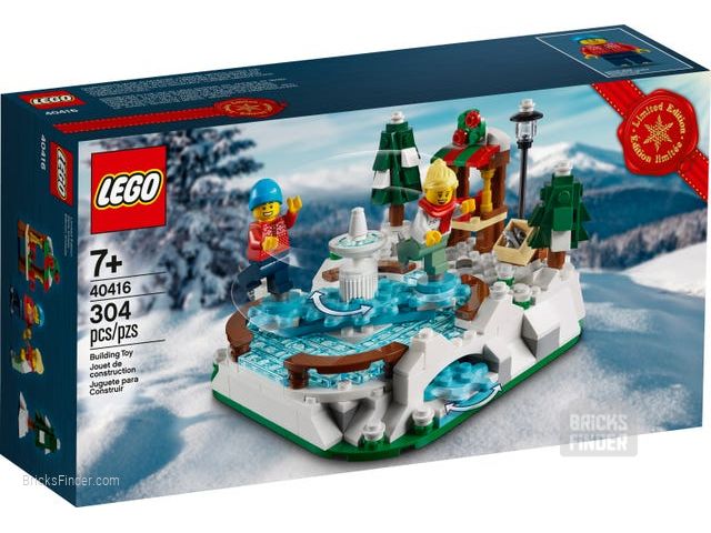 LEGO 40416 Ice Skating Rink Box