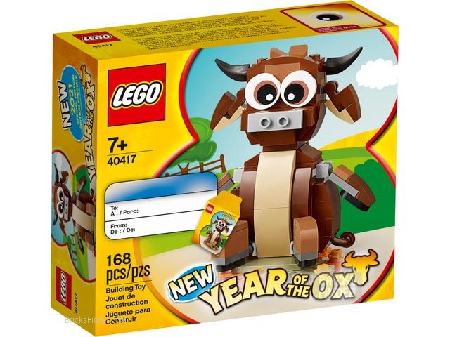 LEGO 40417 Year of the Ox Box
