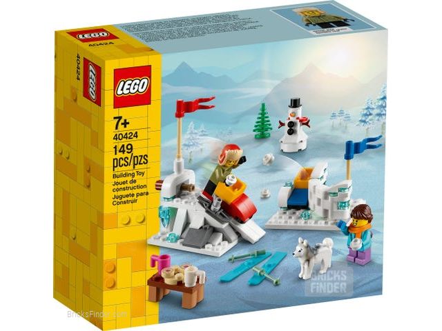 LEGO 40424 Winter Snowball Fight Box