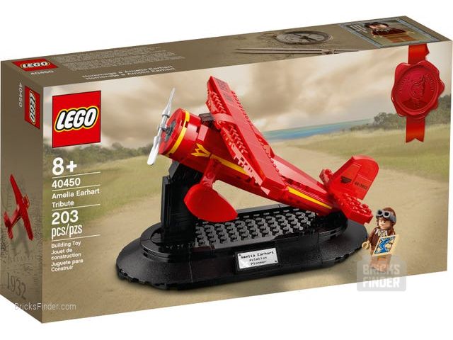 LEGO 40450 Amelia Earhart Tribute Box