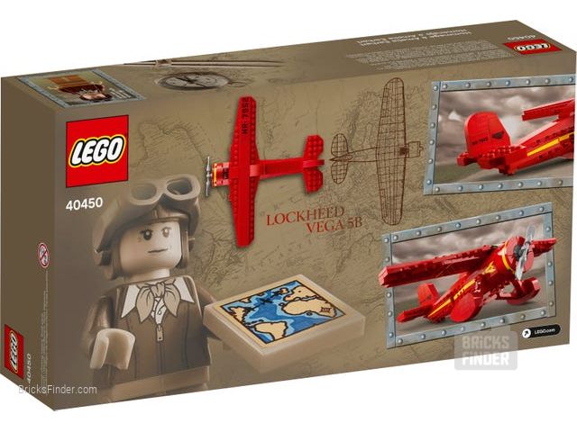LEGO 40450 Amelia Earhart Tribute Image 2