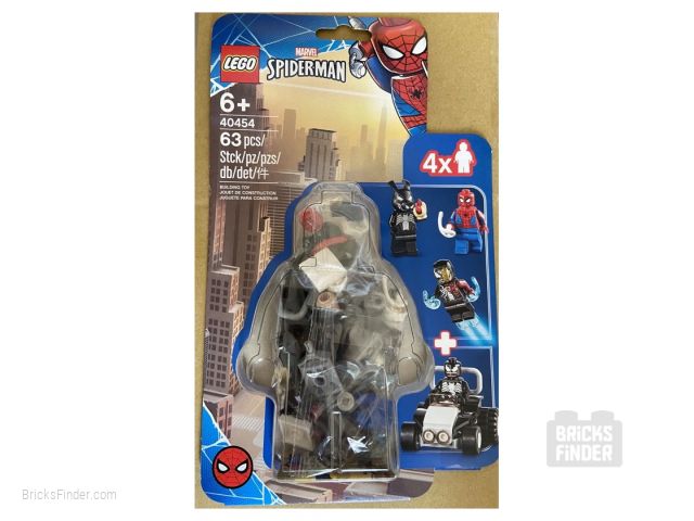 LEGO 40454 Spider-Man versus Venom and Iron Venom Box