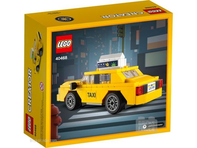 LEGO 40468 Yellow Taxi Image 2