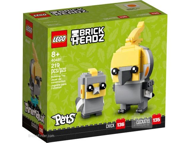 LEGO 40481 Cockatiel Box