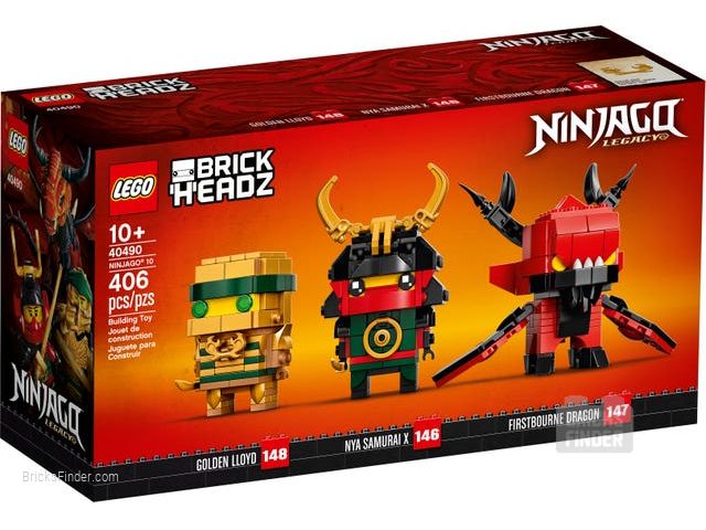 LEGO 40490 Ninjago 10 Box