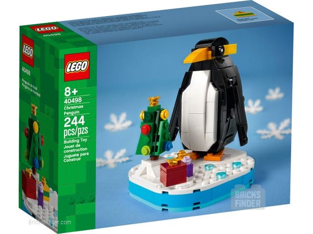 LEGO 40498 Christmas Penguin Box