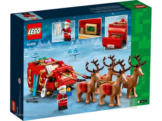 LEGO 40499 Santa's Sleigh Image 2