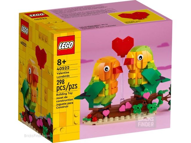 LEGO 40522 Valentine Lovebirds Box