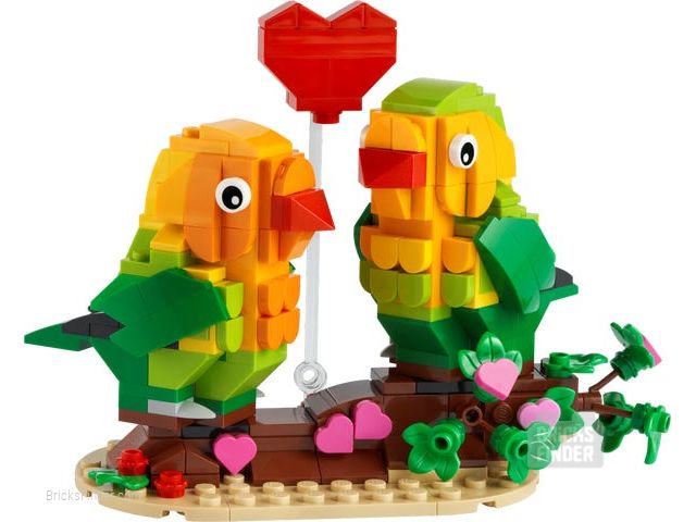 LEGO 40522 Valentine Lovebirds Image 1