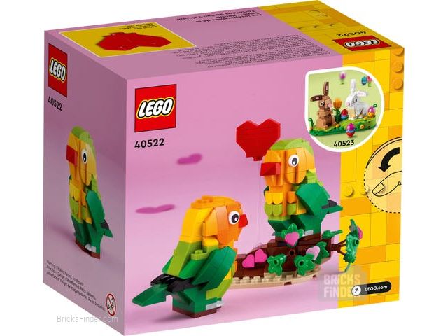 LEGO 40522 Valentine Lovebirds Image 2