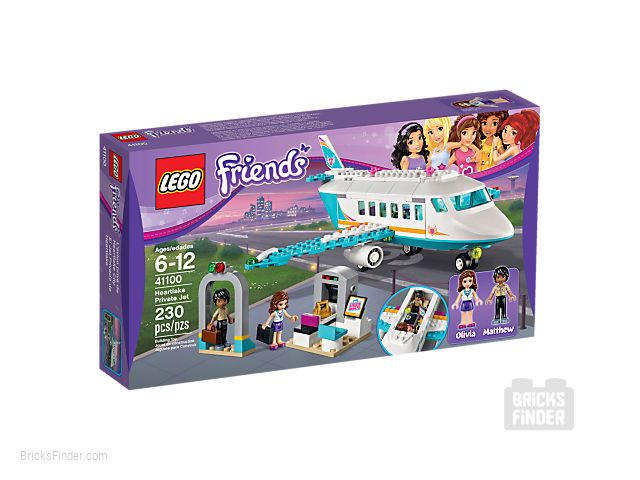 LEGO 41100 Heartlake Private Jet Box