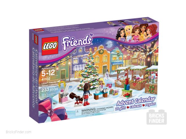 LEGO 41102 Friends Advent Calendar 2016 Box