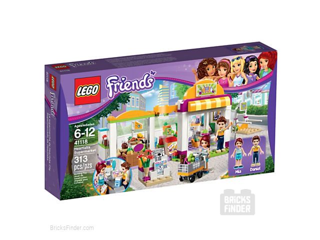 LEGO 41118 Heartlake Supermarket Box