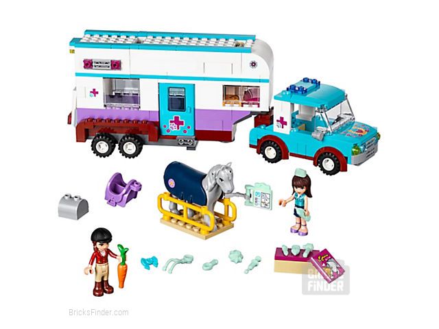 LEGO 41125 Horse Vet Trailer Image 1