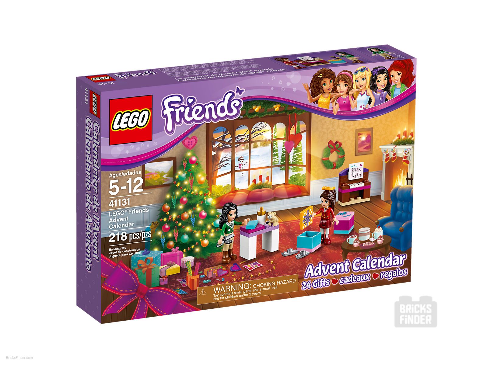 Lego 41131 Rozhdestvenskij Kalendar Friends 2017 Friends Bricksfinder Com Poisk Luchshih Cen Na Konstruktory Lego V Belarusi