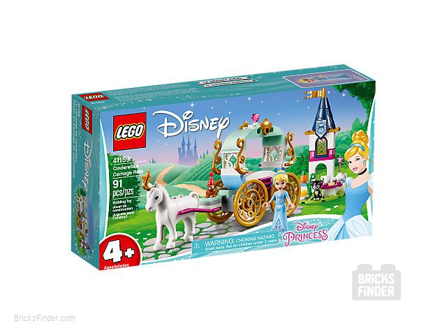 LEGO 41159 Cinderella's Carriage Ride Box