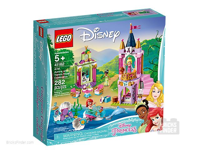 LEGO 41162 Ariel, Aurora, and Tiana's Royal Celebration Box