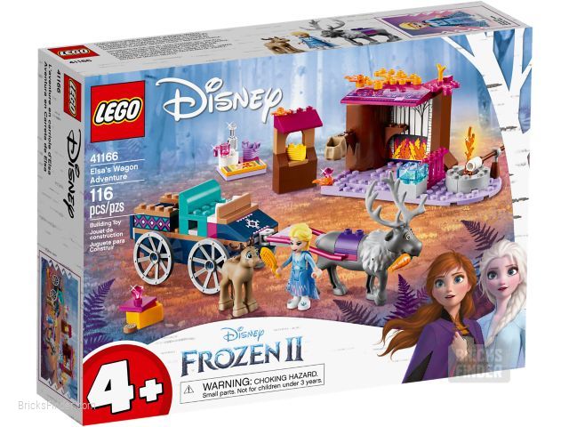 LEGO 41166 Elsa and the Reindeer Carriage Box