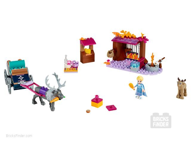 LEGO 41166 Elsa and the Reindeer Carriage Image 1
