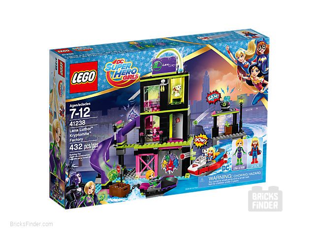 LEGO 41238 Lena Luthor Kryptomite Factory Box