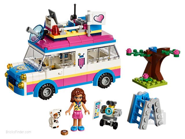 LEGO 41333 Olivia's Mission Vehicle Image 1