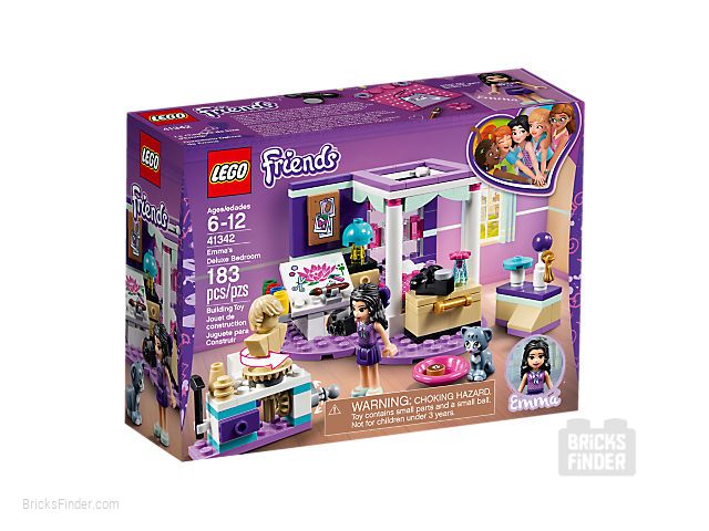 LEGO 41342 Emma's Deluxe Bedroom Box