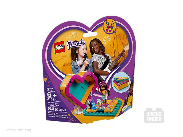 LEGO 41354 Andrea's Heart Box Box