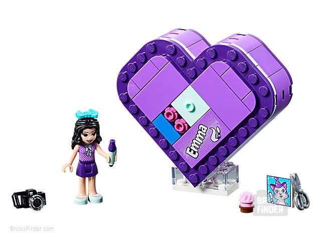 LEGO 41355 Emma's Heart Box Image 1