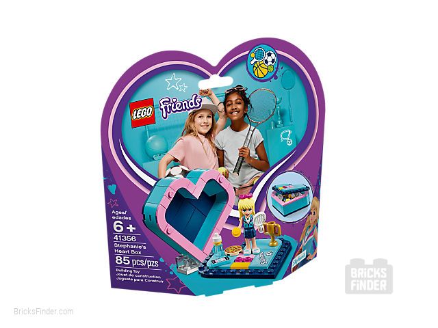 LEGO 41356 Stephanie's Heart Box Box