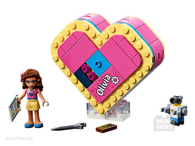 LEGO 41357 Olivia's Heart Box Image 1