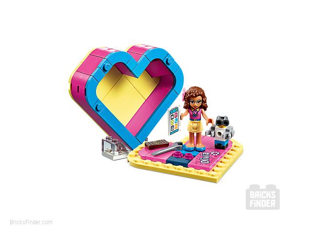 LEGO 41357 Olivia's Heart Box Image 2