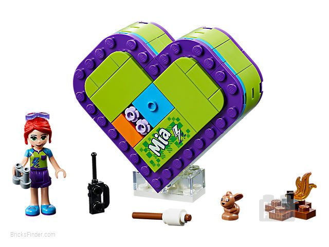 LEGO 41358 Mia's Heart Box Image 1